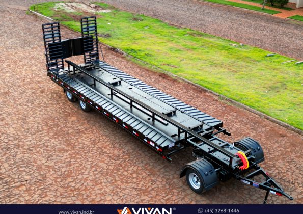 Reboque Carrega Tudo 3 eixos